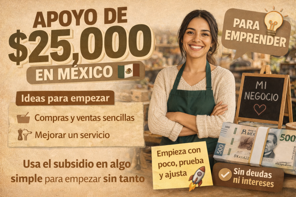 apoyo de 25 mil