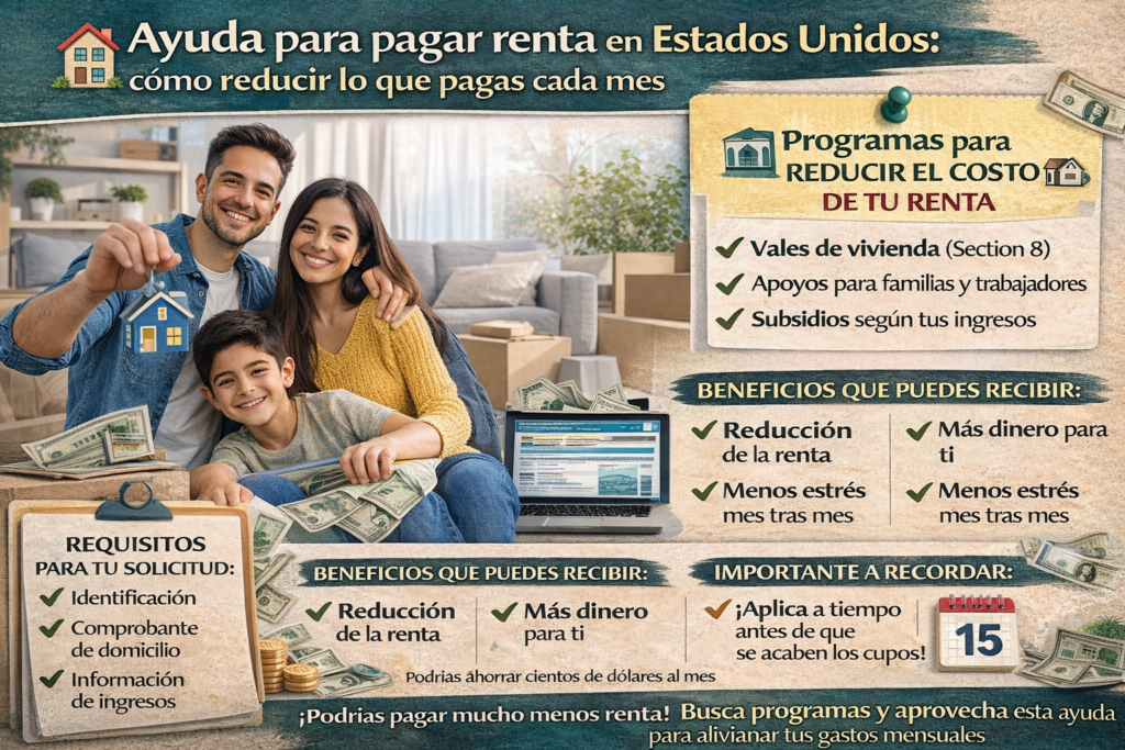 ayuda para pagar renta