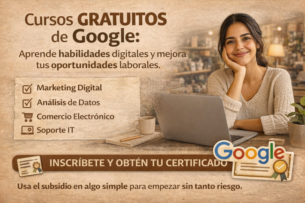 cursos gratuitos Google