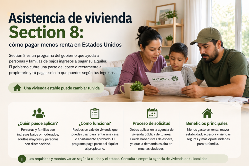 asistencia vivienda Section 8