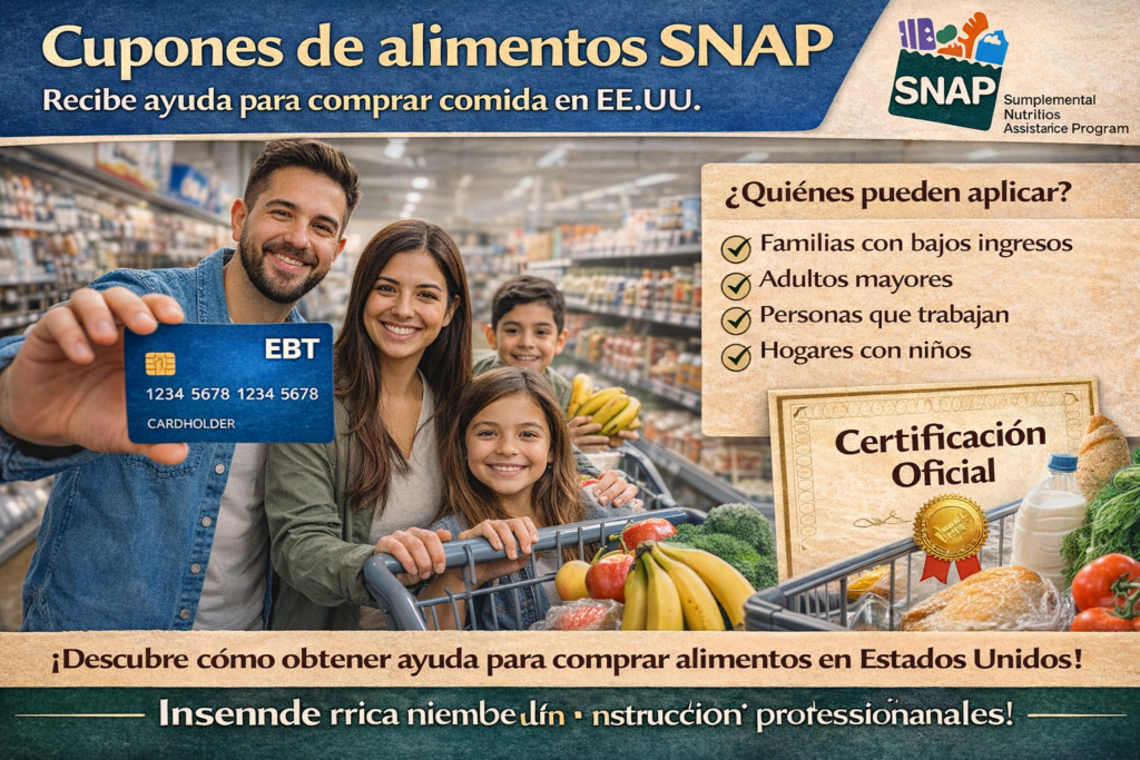 cupones de alimentos SNAP